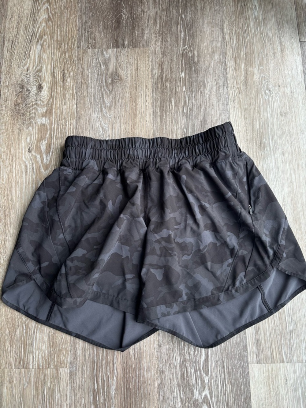 lululemon athletica Black Camo Running Shorts
